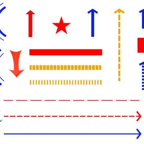 【免扣素材】PSD常用箭头