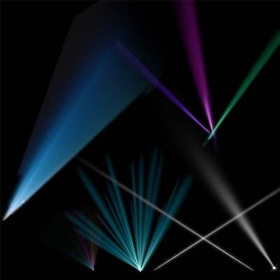 【免扣素材】灯光特效PSD素材