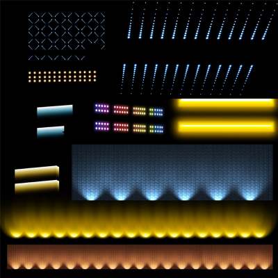 【免扣素材】灯光特效PSD素材