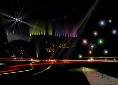 【免扣素材】灯光特效PSD素材