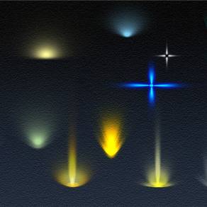 【免扣素材】灯光特效PSD素材