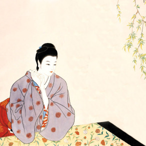 日式人物装饰画