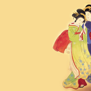 日式人物装饰画