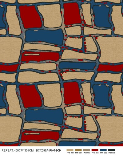 几何图案地毯贴图