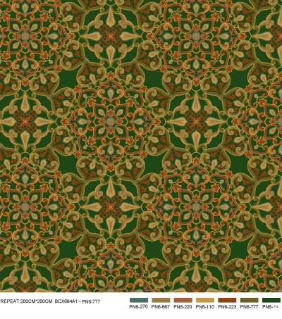 几何图案地毯贴图