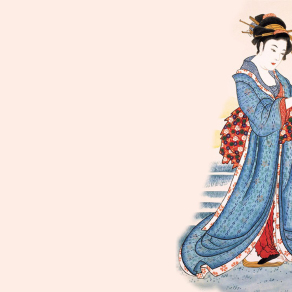 日式人物装饰画