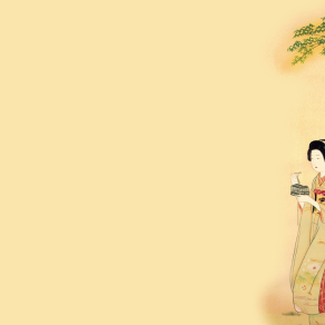日式人物装饰画