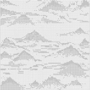 穿孔铝板山水纹贴图