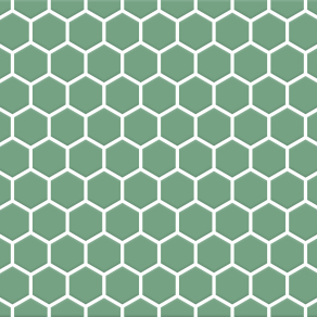 浅绿色六边形