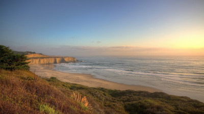 海岸线天空外景