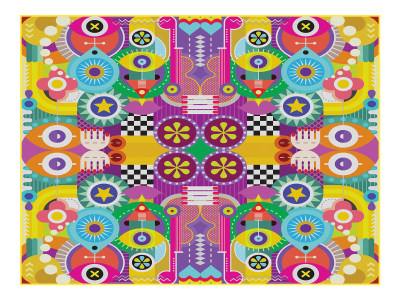 创意摩登艺术装饰地毯