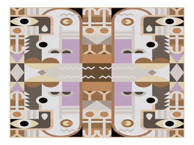 创意摩登艺术装饰地毯