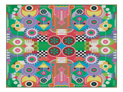 创意摩登艺术装饰地毯