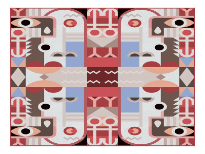 创意摩登艺术装饰地毯