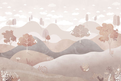 鹅绒壁纸壁画