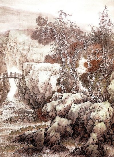 新中式装饰画贴图