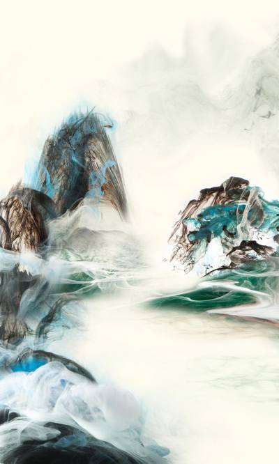 新中式装饰画贴图