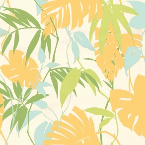 现代植物图案壁纸