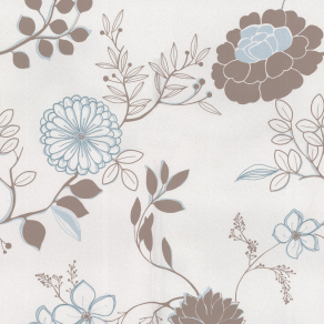 现代植物图案壁纸