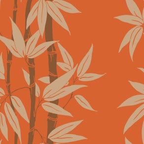 现代植物图案壁纸