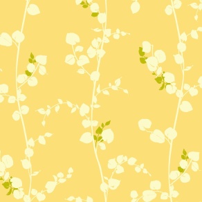 现代植物图案壁纸