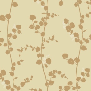 现代植物图案壁纸