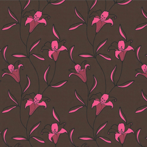 现代植物图案壁纸