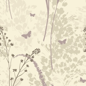 现代植物图案壁纸