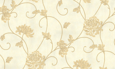 现代植物图案壁纸