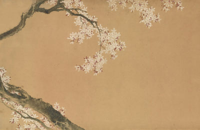 新中式壁画贴图