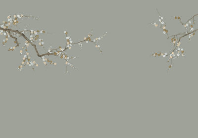 新中式壁画贴图