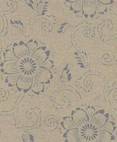 现代植物图案壁纸