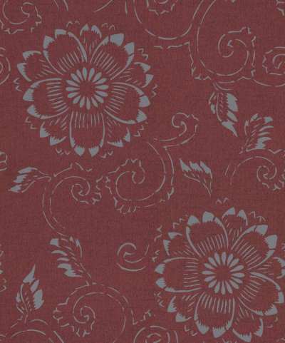 现代植物图案壁纸