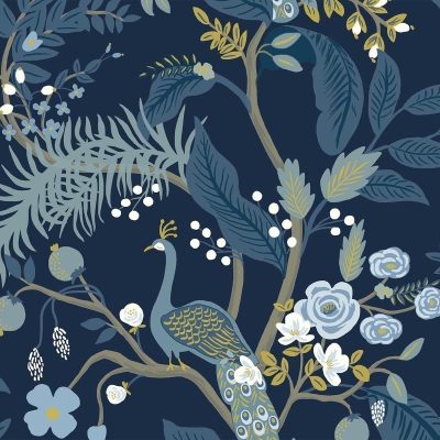 现代植物图案壁纸