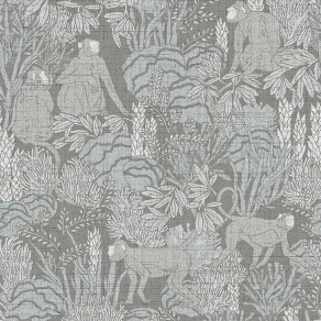 现代植物图案壁纸