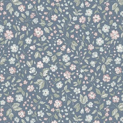 现代植物图案壁纸