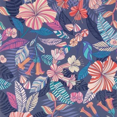 现代植物图案壁纸