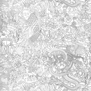 现代植物图案壁纸