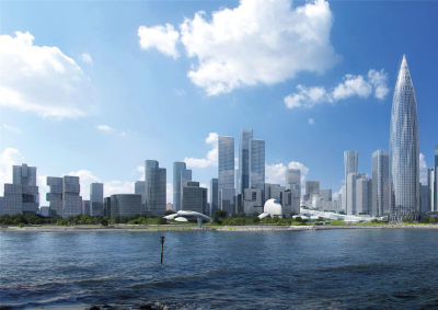 华润深圳湾文化广场住宅商业综合体建筑规划设计