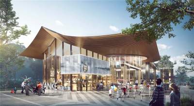 嘉兴万科水街咖啡店甜品店铺方案设计概念PPT