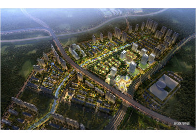 大连国际健康养老科技小镇规划建筑方案