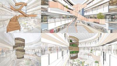 大都会阳光天地商业中心设计方案PPT66页