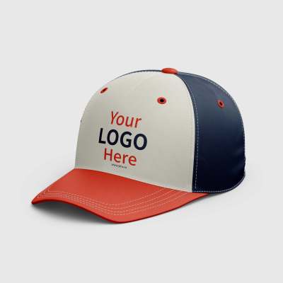 鸭舌帽子服饰logo样机模型