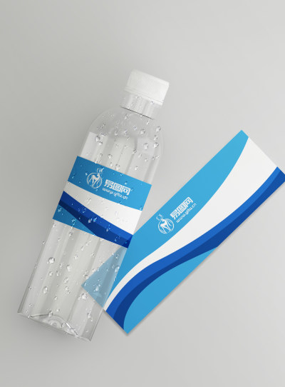 塑料矿泉水瓶子包装样机