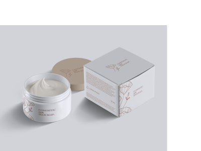 化妆品面霜包装样机