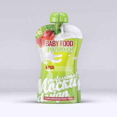 婴儿乳品饮料包装样机