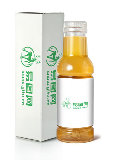 饮料瓶包装样机设计