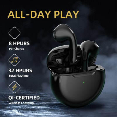 黑色大气电商淘宝天猫京东蓝牙耳机数码主图直通车