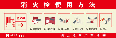 消火栓的使用方法