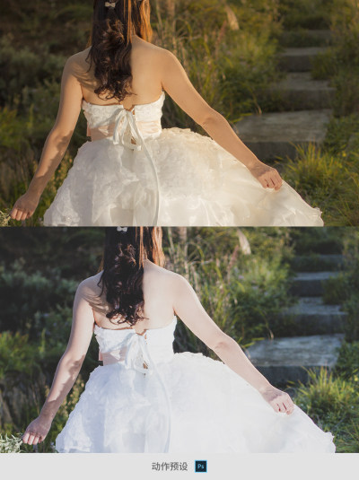 ps调色动作图片